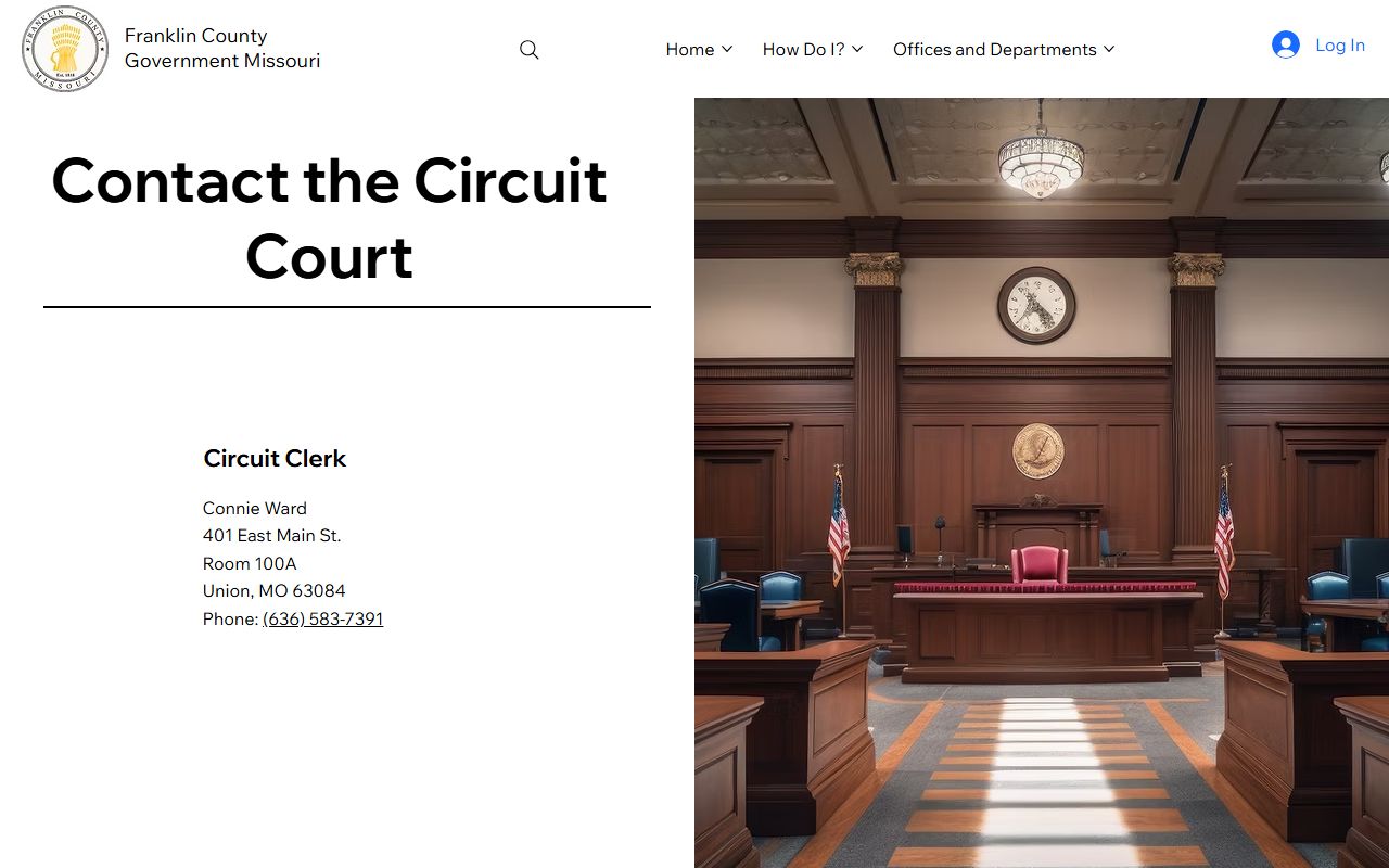 Franklin County bankruptcy records court information