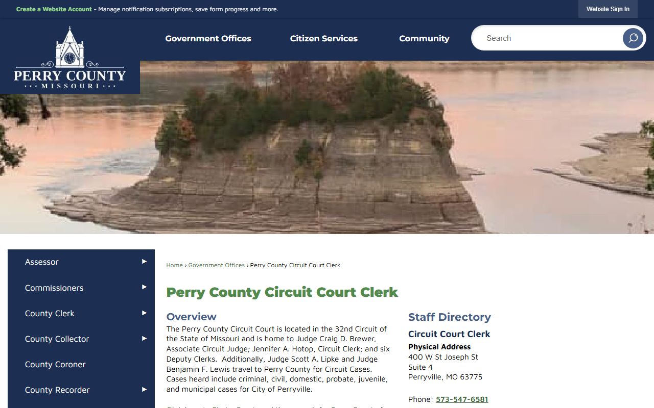 Perry County bankruptcy records court information